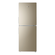 PLUS会员：Haier 海尔 BCD-160WDPT 风冷双门冰箱 160L 炫金