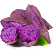 山东农家紫罗兰紫薯香甜软糯新鲜蔬菜 5斤精选中果100-150g