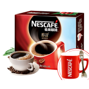 京东极速版：雀巢 Nestle 醇品速溶咖啡 无蔗糖添加 瑞士进口金牌至臻原味美式 48杯*1.8克*2件