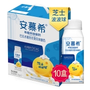 伊利 安慕希常温酸奶芝士波波球200g*10瓶/箱(礼盒装)