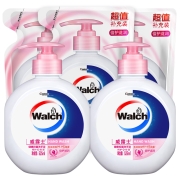 有券的上：Walch 威露士 健康抑菌洗手液套装（525ml瓶装*2+525ml袋装*3 ）