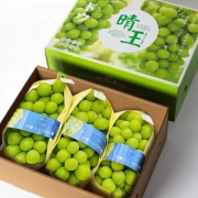 PLUS会员：幻天决 阳光玫瑰晴王葡萄 礼盒装 净重4.5-5斤