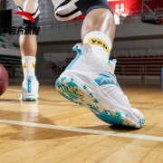 安踏菱极丨篮球鞋男2022秋季新款实战低帮男士透气学生耐磨运动鞋169元 (需用券)