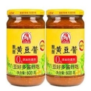 SMART WIFE 巧媳妇 黄豆酱800g2瓶装蘸酱料东北大酱拌饭拌面酱调料豆瓣酱炸酱