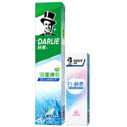 DARLIE 好来 白酵素 海洋薄荷套装（双重薄荷海洋调160g+白酵素25g）*2件+凑单品