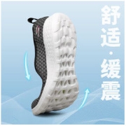 SKECHERS 斯凯奇 女鞋2022新款一脚蹬网布透气时尚懒人鞋休闲运动鞋