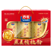西麦 燕麦核桃粉礼盒3桶 共1000g