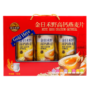 Plus会员：金日禾野 高钙燕麦片礼盒750g ×3件