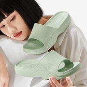 朴西 男女 简约日式厚底踩屎感家居拖鞋 多色