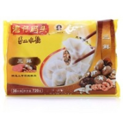 湾仔码头 三鲜水饺 36只 720g