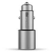 小米车载充电器快充版点烟器一拖二 QC3.0 双USB口输出36W 智能温度控制 5重安全保护  兼容iOS&Android设备