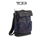 【七夕礼物】TUMI/途明Alpha Bravo系列环保迷彩翻盖插扣男士双肩背包 印花/0232659NVYCM