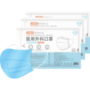 江小护 无菌级医用外科口罩 50片（10片/包*5）*9件