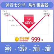 喜德盛（xds） 山地自行车2021旭日300运动休闲21速变速车铝合金机械碟刹上班代步学生上学单车 灰橙色17吋