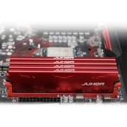 JUHOR 玖合 DDR4 台式机内存条 3600红甲  16G(8Gx2)套装 星辰系列