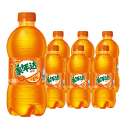 京东极速版、20点开始:美年达 橙味碳酸饮料300ml*6瓶