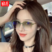 PLUS会员！目匠 TR超轻渐绿色近视镜 3022