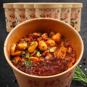 酸辣粉 红薯粉6桶装酸辣粉网红零食方便速食 店长推荐6桶*130
