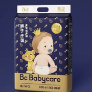 babycare 皇室弱酸系列 婴儿纸尿裤 M76片￥60.00 2.2折 比上一次爆料降低 ￥24.79