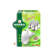 PLUS会员：妈妈壹选 电热蚊香液无香型1器+4瓶蚊香液45ml*拍2件