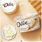 Dove 德芙 丝滑牛奶碗装巧克力盒装排块牛奶黑巧儿童节送女友巧克力批发