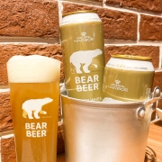 豪铂熊（BearBeer）金小麦白啤酒 500ml*24听整箱装 德国进口