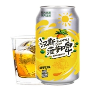 汉斯 菠萝啤汽水 无酒精啤酒 330ml*12罐