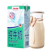 88VIP：甘蒂牧场 脱脂纯牛奶1L*2盒*8件