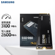 三星固态 980 980PRO 970evo SSD固态硬盘 M.2接口 大容量台式机笔记本固态硬盘 980 500G（MZ-V8V500BW）