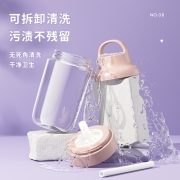 物生物水杯子女生夏季tritan便携随手吸管式塑料简约夏日2022新款
