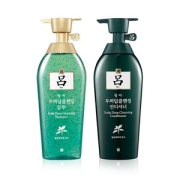 韩国原装进口 Ryo绿吕 舒盈清润控油无硅油洗发水 400ml*2瓶