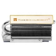 利民（Thermalright）HR-09 2280 M.2 SSD固态硬盘散热器全电镀回流焊AGHP热管 2280规格 双层硅胶片