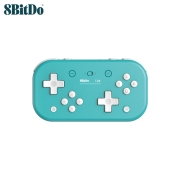 八位堂 8BitDo Lite 轻薄游戏手柄 全轻触按键 无线PC电脑Switch游戏机steam蓝牙我的世界原神 孔雀蓝