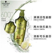 Schwarzkopf 施华蔻 生姜洗发水控油蓬松去屑止痒洗发露柔顺持久留香洗发液套装