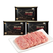 中粮梅林 小黑猪午餐肉罐头 198g*3罐