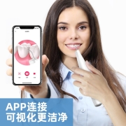 NATFIRE 【7仓闪送】可视超声波洁牙器结石去除器洗牙神器牙垢清除器烟茶渍 J1超声波可视款