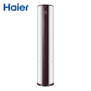 海尔（Haier）3匹变频立式家用客厅空调柜机 新一级能效 健康自清洁 快速冷暖 智能远程 以旧换新 先行者3匹变频一级白色+拉菲红