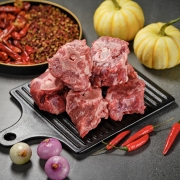 草原宏宝 国产 内蒙古羔羊羊蝎子 净重1kg/袋 冷冻 羊脊骨 火锅食材 地理标志认证