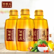 胡姬花 古法花生油小榨花生油 400ml*3瓶