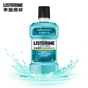 李施德林（LISTERINE） 漱口水500ml多款可选 清新口气异味男女士便携簌口水 冰蓝口味漱口水500ml