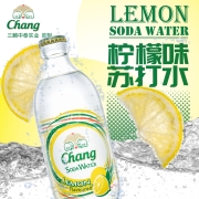 三麟进口泰国大象苏打水325ml*24瓶柠檬味Chang泰象气泡水整箱