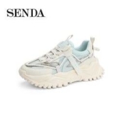 SENDA 森达 夏季新款商场同款休闲潮流厚底运动风女老爹鞋4FA01BM1