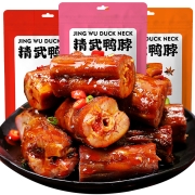 聚划算百亿补贴：欧贝拉 精武鸭脖 甜辣味150g