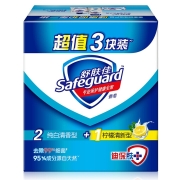 京东极速版：舒肤佳 沐浴香皂  100g*3块装 2纯白+1柠檬