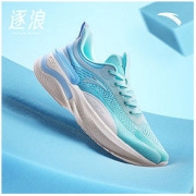 ANTA 安踏 C37逐浪缓震跑步鞋男2022夏季新款柔软底运动鞋网面透气男鞋