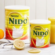 荷兰进口 雀巢 NIDO 全脂全脂高蛋白高钙奶粉 900g*2罐160.19元吃货价