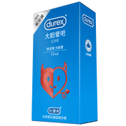 京东极速版：杜蕾斯durex 避孕套 大胆爱10只装