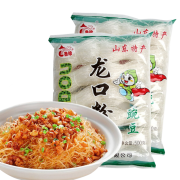 京东极速版：鲁珍 纯豆粉丝 500g*2袋