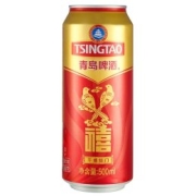 青岛啤酒 千禧临门 500*6罐 10度