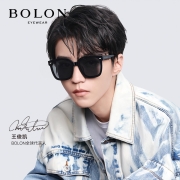 BOLON暴龙眼镜王俊凯同款防晒经典黑超墨镜酷感方框太阳镜礼物【情侣款】 BL3035C10